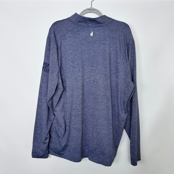 Johnnie-O Vaughn Striped 1/4 Zip Performance Pull Over Size XXL - Picture 5 of 9